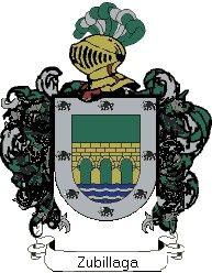 Escudo del apellido Zubillaga