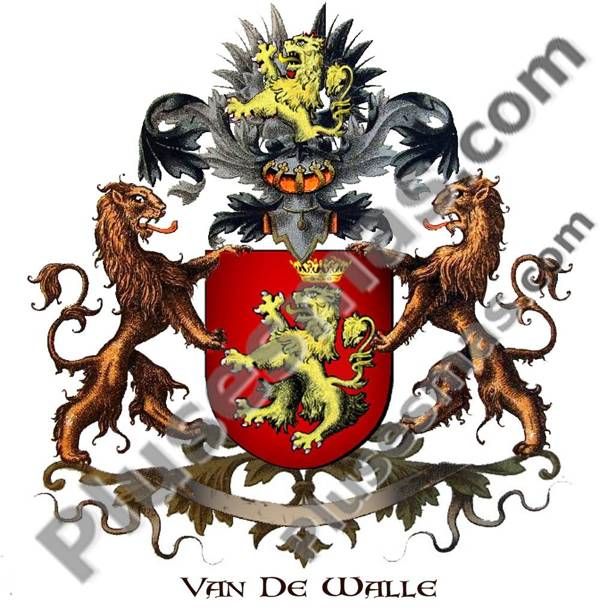 Escudo del apellido Van de Walle
