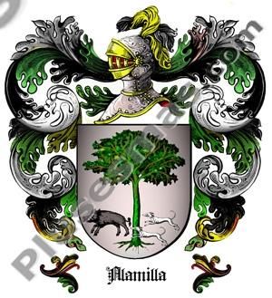 Escudo del apellido Alamilla