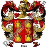 Escudo del apellido Fano (Asturias)