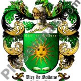 Escudo del apellido Díez de Sollano