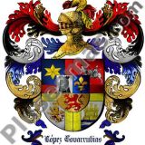 Escudo del apellido López-Covarrubias