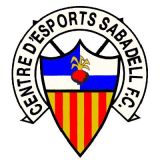 Escudo fútbol Centre d'Esports Sabadell Futbol Club