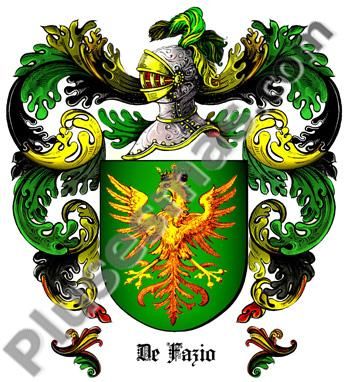 Escudo del apellido De Fazio