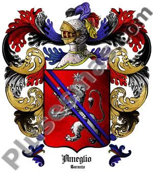 Escudo del apellido Ameglio