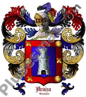 Escudo del apellido Araiza