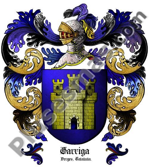 Escudo del apellido Garriaga