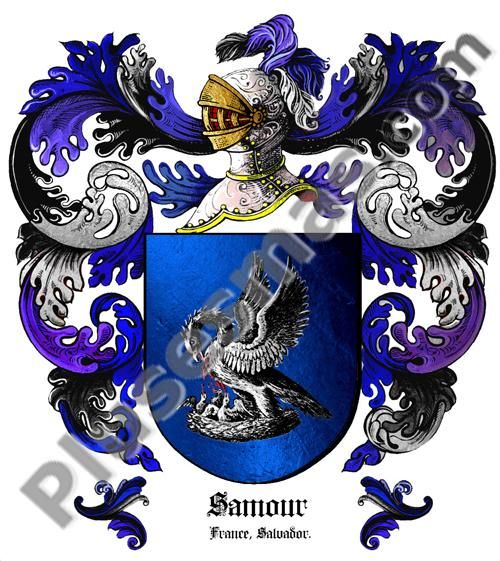 Escudo del apellido Samour