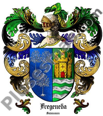 Escudo del apellido Fregeneda