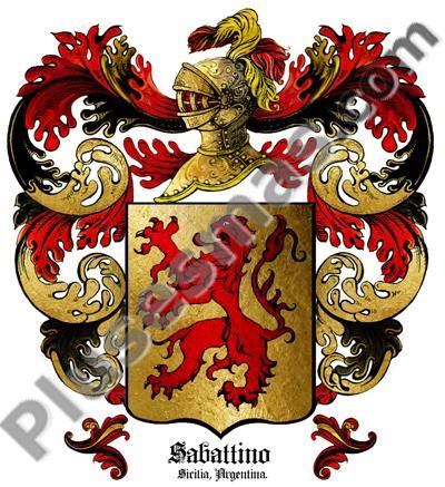 Escudo del apellido Sabattini