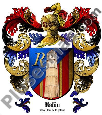 Escudo del apellido Radiu