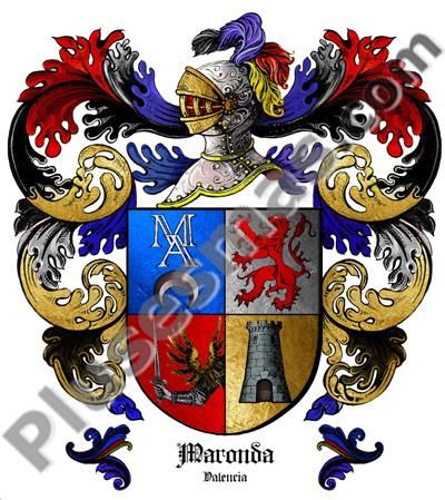 Escudo del apellido Maronda