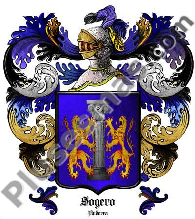 Escudo del apellido Sogero