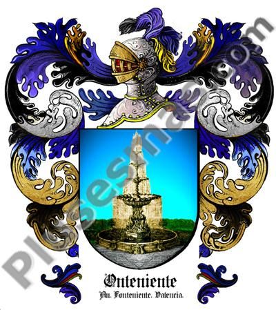 Escudo del apellido Onteniente