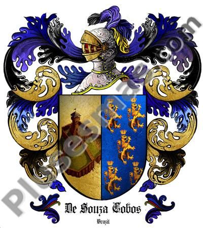 Escudo del apellido Cobos de Souza