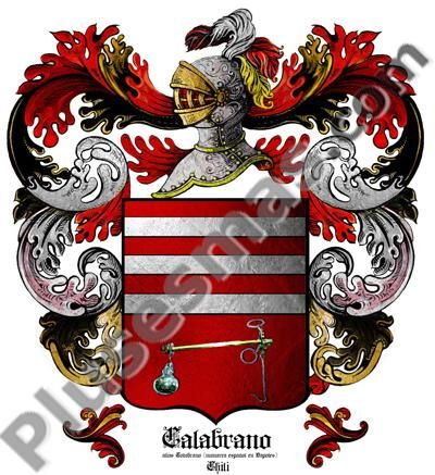 Escudo del apellido Calabrano