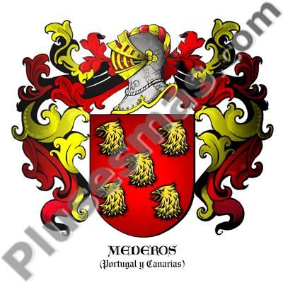 Escudo del apellido Mederos