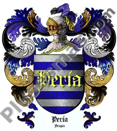 Escudo del apellido Pería