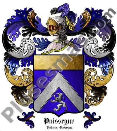 Escudo del apellido Puissegur
