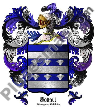 Escudo del apellido Gollart