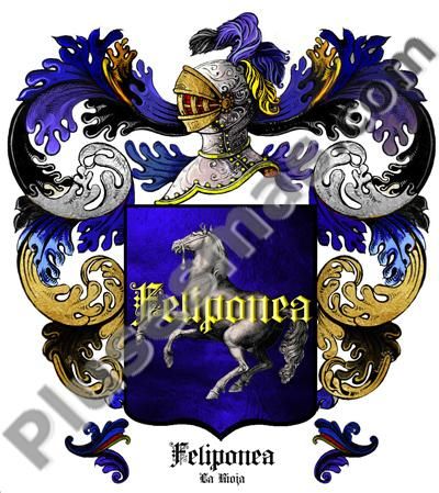 Escudo del apellido Feliponea