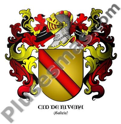 Escudo del apellido Cid de Rivera