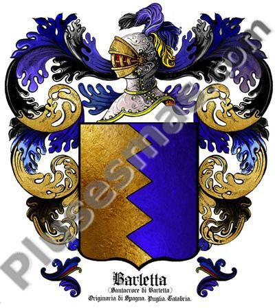 Escudo del apellido Barletta