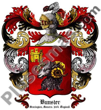 Escudo del apellido Bunster