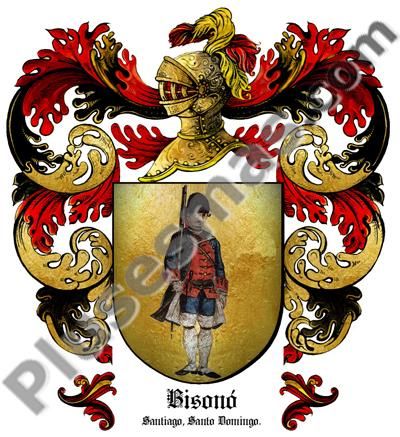 Escudo del apellido Bisono