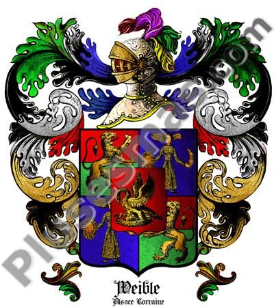 Escudo del apellido Weible