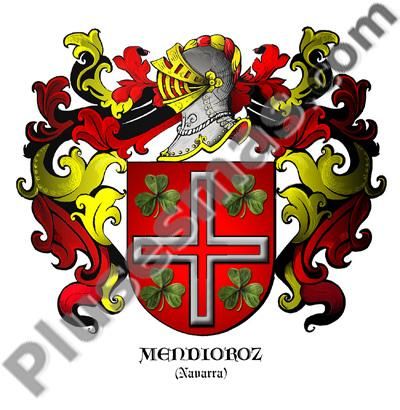 Escudo del apellido Mendioroz