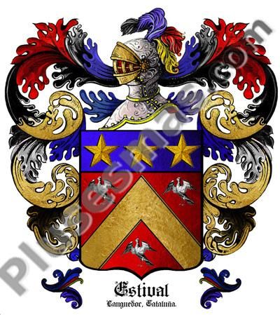 Escudo del apellido Estival