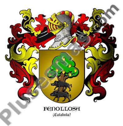 Escudo del apellido Fenollosa