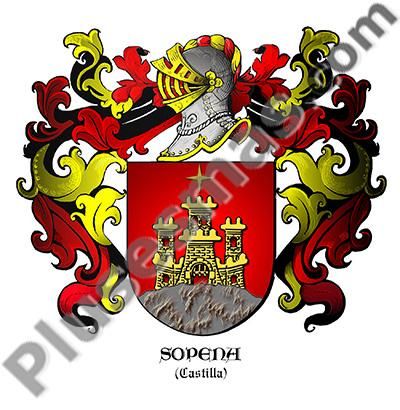 Escudo del apellido Sopena