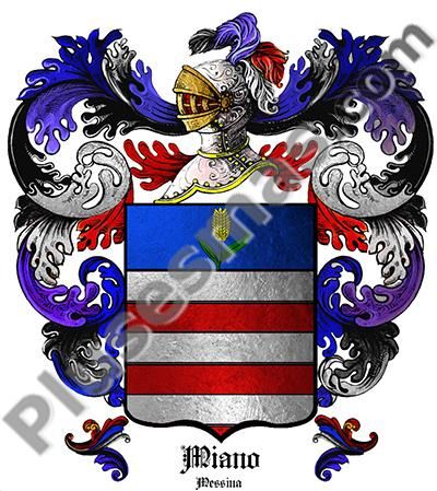 Escudo del apellido Miano