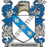 Escudo del apellido Barthodeiski