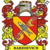Escudo del apellido Barzoevich