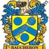 Escudo del apellido Baucheron