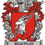 Escudo del apellido Beauplan