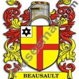 Escudo del apellido Beausault