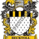 Escudo del apellido Becktoll