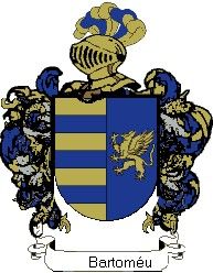 Escudo del apellido Bartoméu