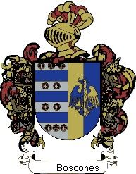 Escudo del apellido Bascones