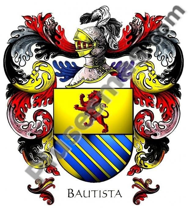Escudo del apellido Bautista