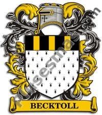 Escudo del apellido Becktoll