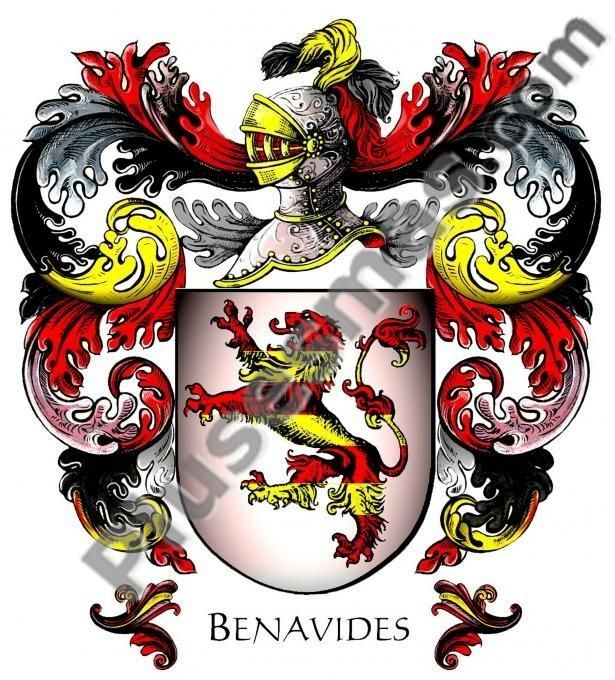 Escudo del apellido Benavides