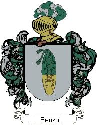 Escudo del apellido Benzal