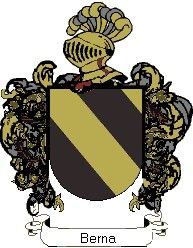 Escudo del apellido Berna