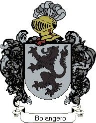 Escudo del apellido Bolangero