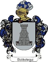 Escudo del apellido Bolástegui